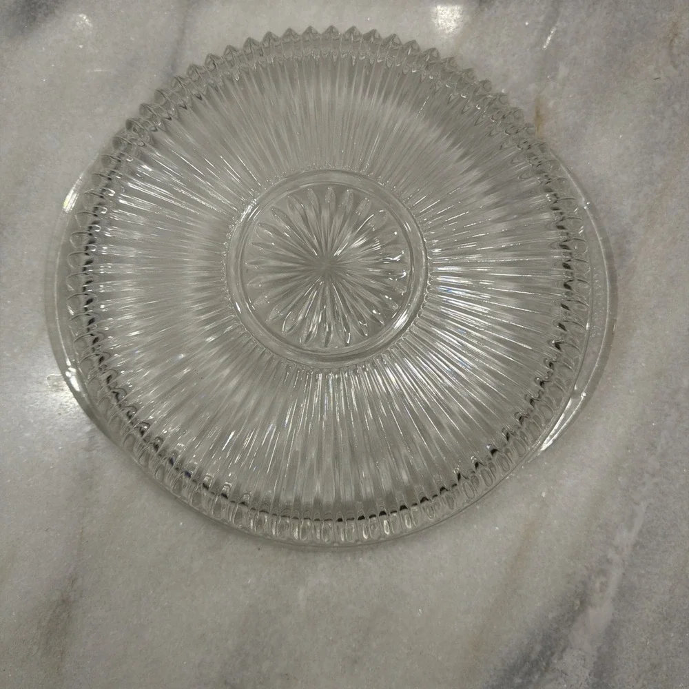Vtg Anchor Hocking Queen Mary‎ Oven-Proof Pie/quiche Dish. 10